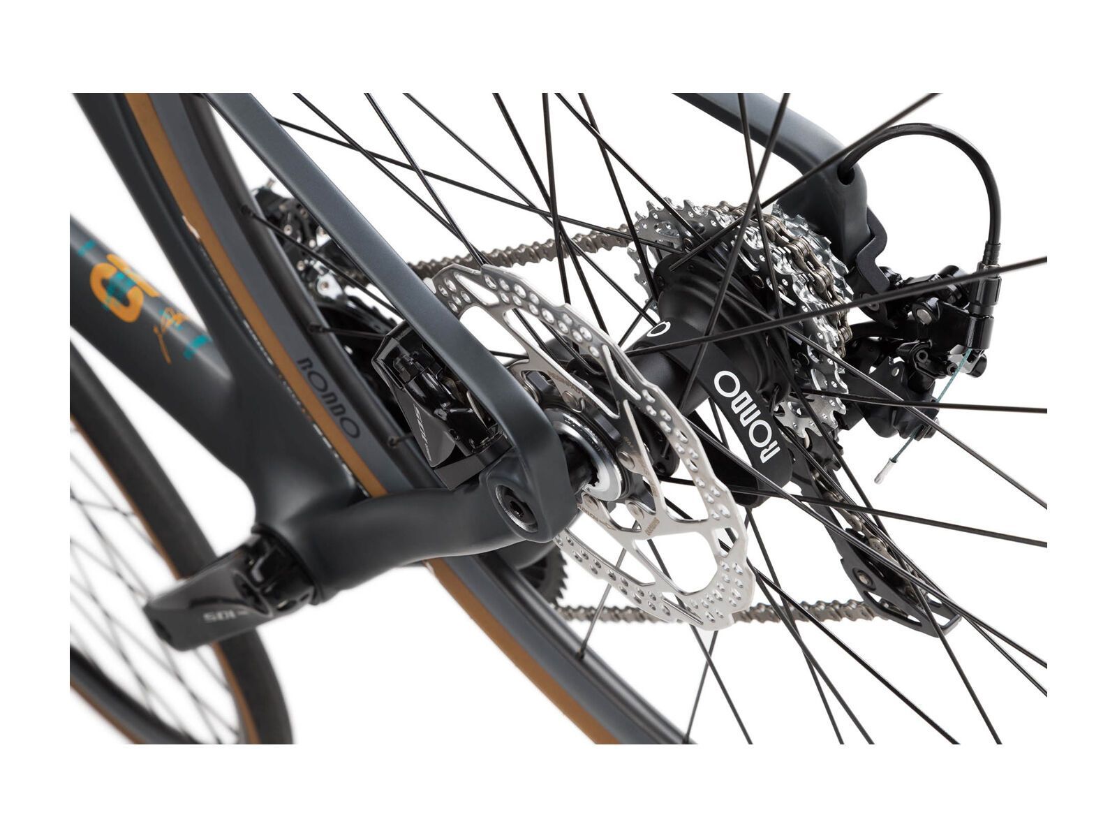 Rondo Hvrt CF2, black/teal - Bild 9