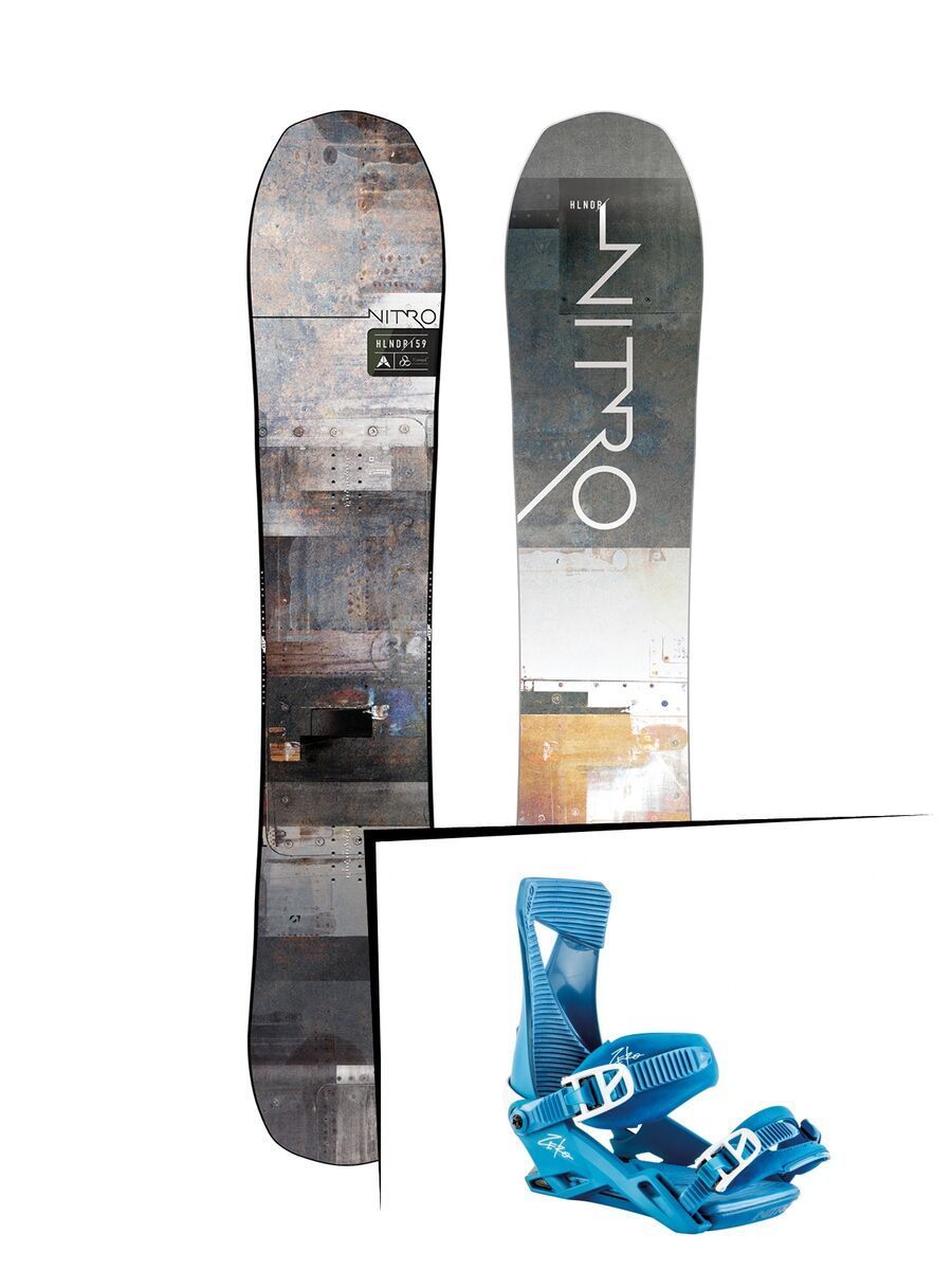 Set: Nitro Highlander 2019 + Nitro Zero blue bird - Bild 1