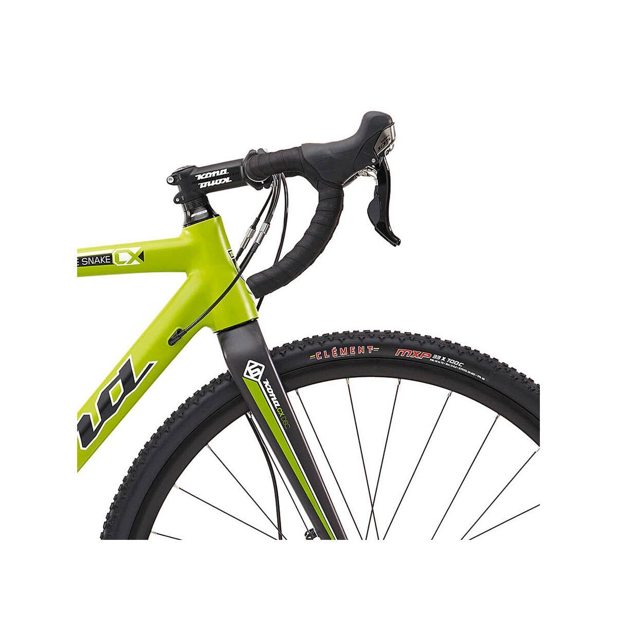 Kona Jake the Snake, matt lime/black/white - Bild 5