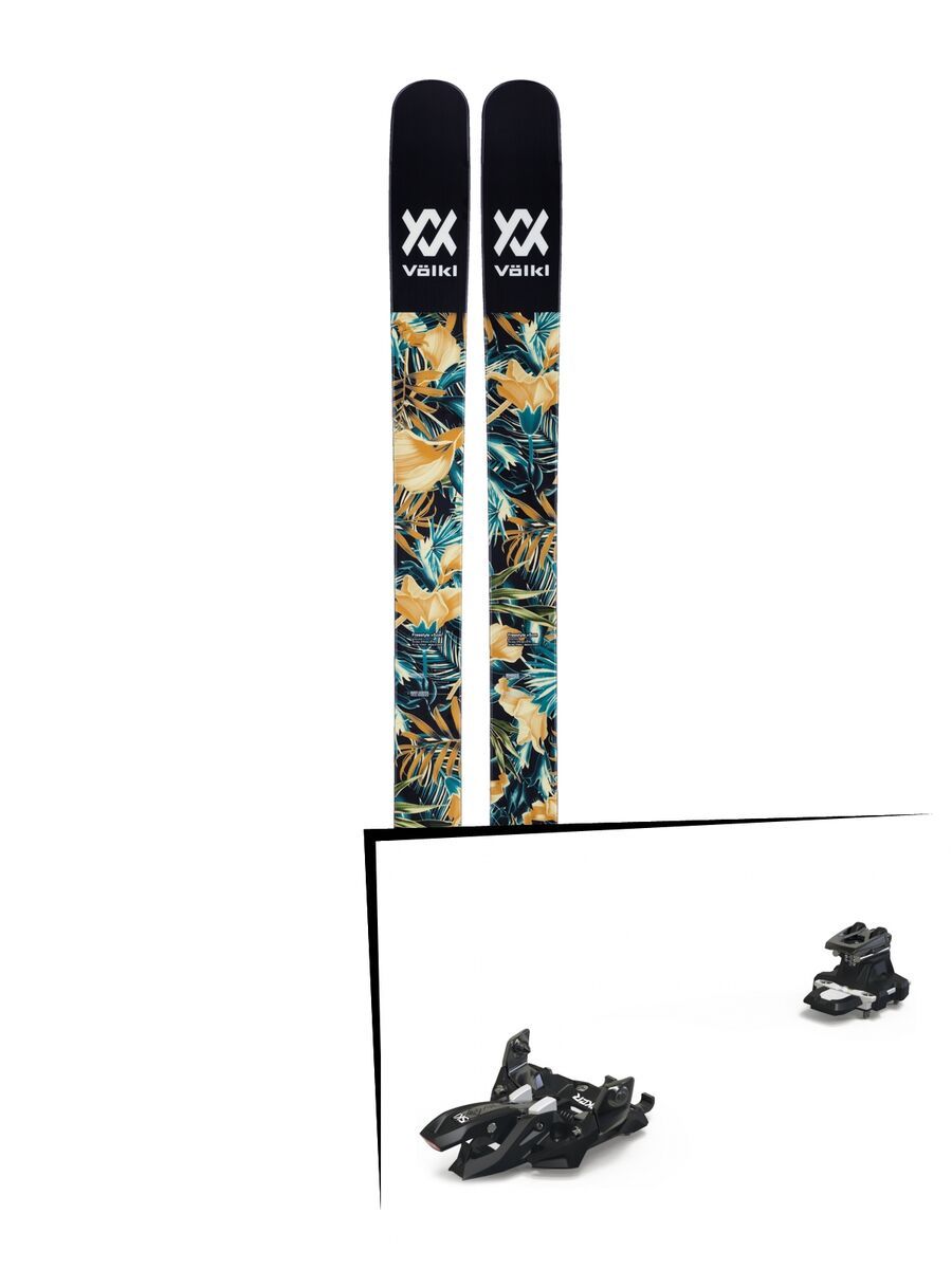 Set: Völkl Bash 116 2018 + Marker Alpinist 12 black/titanium - Bild 1