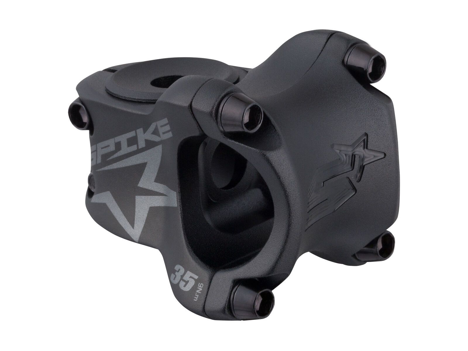 Spank Spike Bearclaw Stem, black/stealth grey - Bild 1