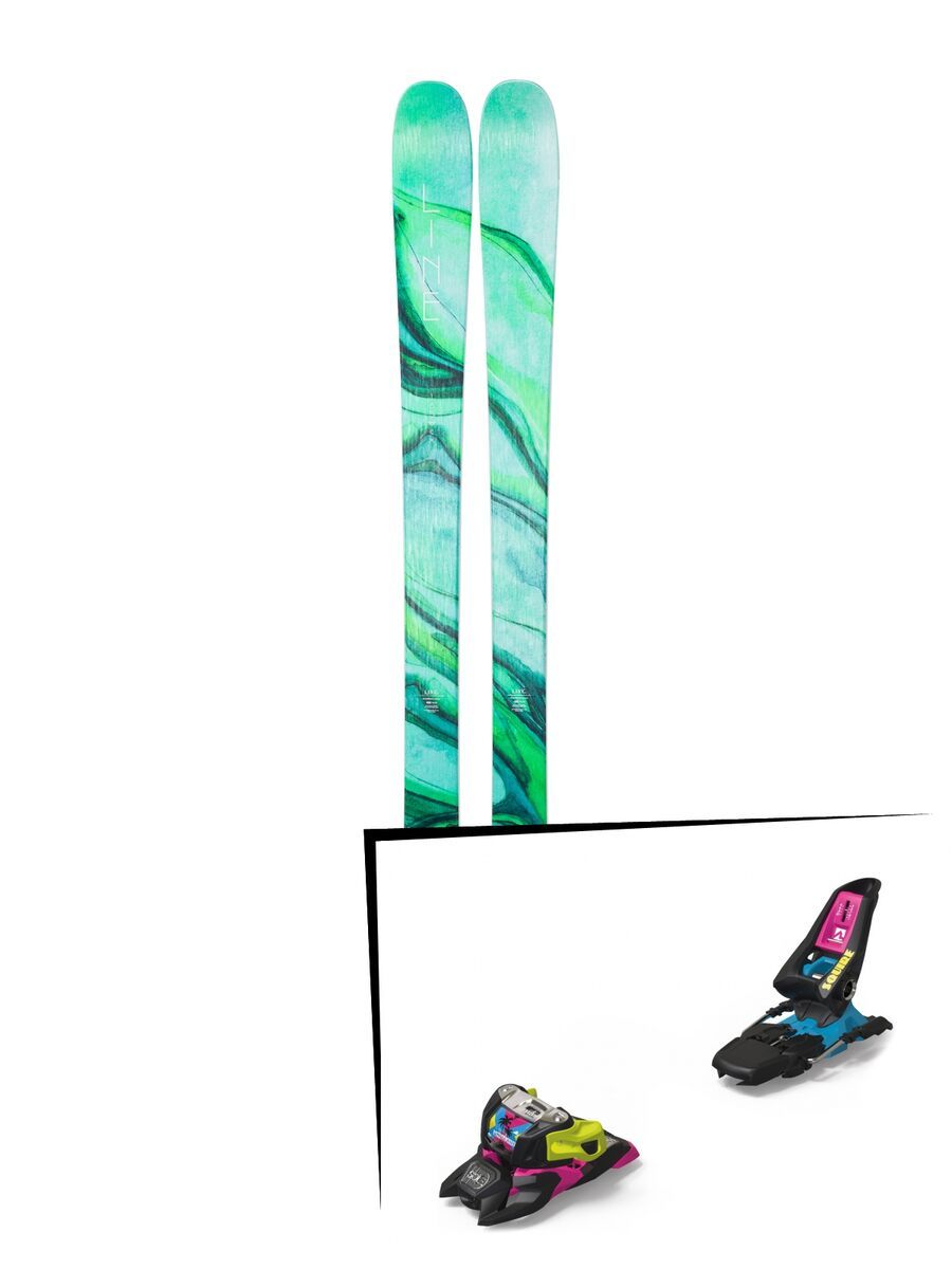 Set: Line Pandora 84 2019 + Marker Squire 11 ID black/pink/blue - Bild 1