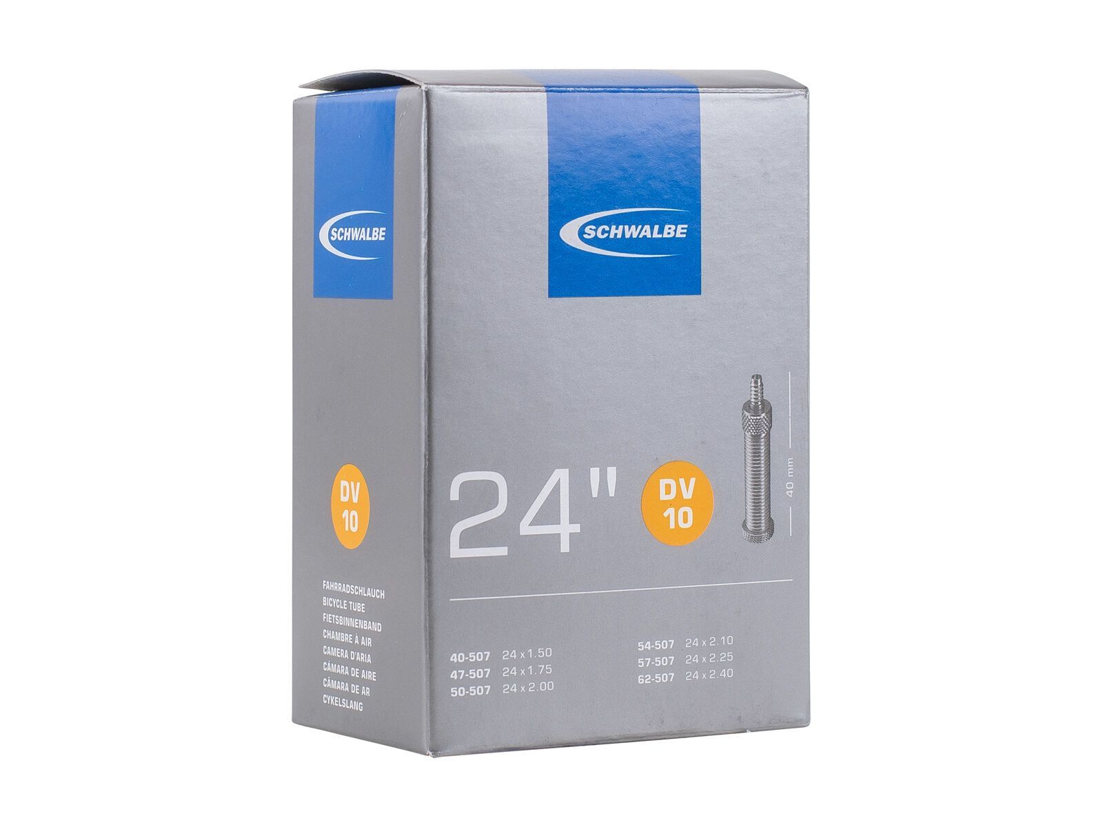 Schwalbe Schlauch DV 10 - 24 x 1.50-2.40 - Bild 1