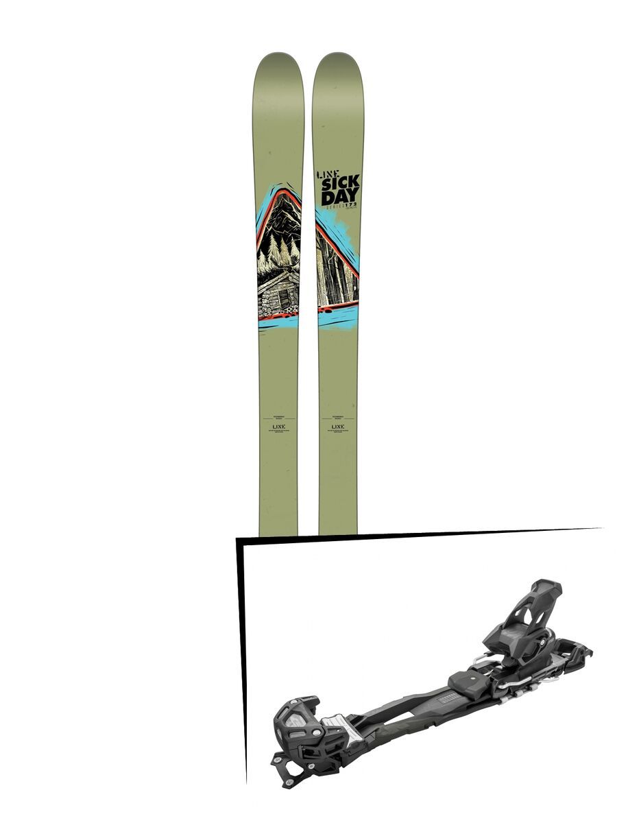 Set: Line Sick Day 95 2016 + Tyrolia Adrenalin 13 (1715217S) - Bild 1