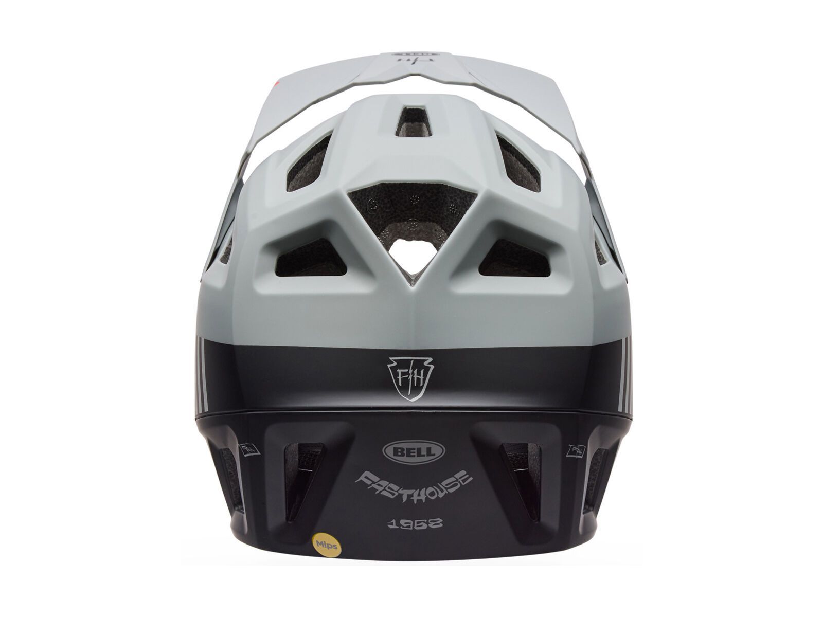 Bell Full-Air MIPS Fasthouse WRWF, black/grey - Bild 4