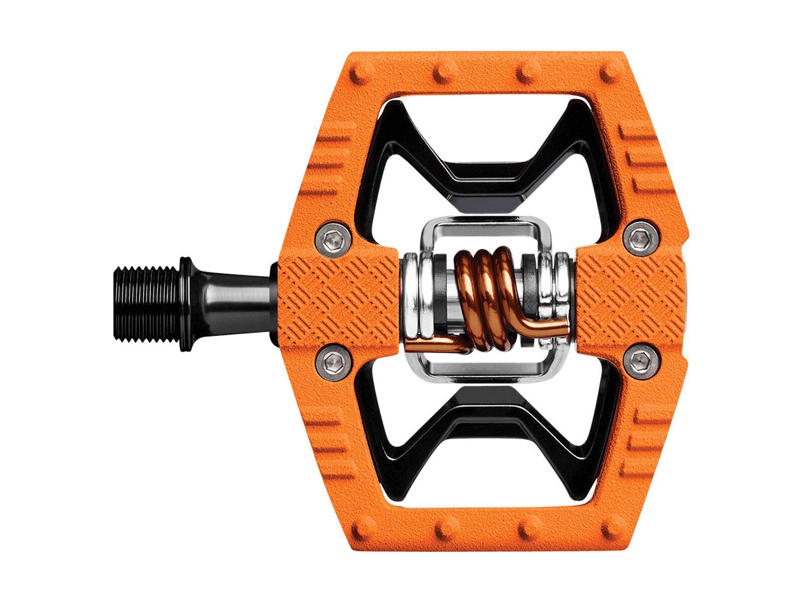 Crankbrothers Double Shot 2, orange/black/orange - Bild 2