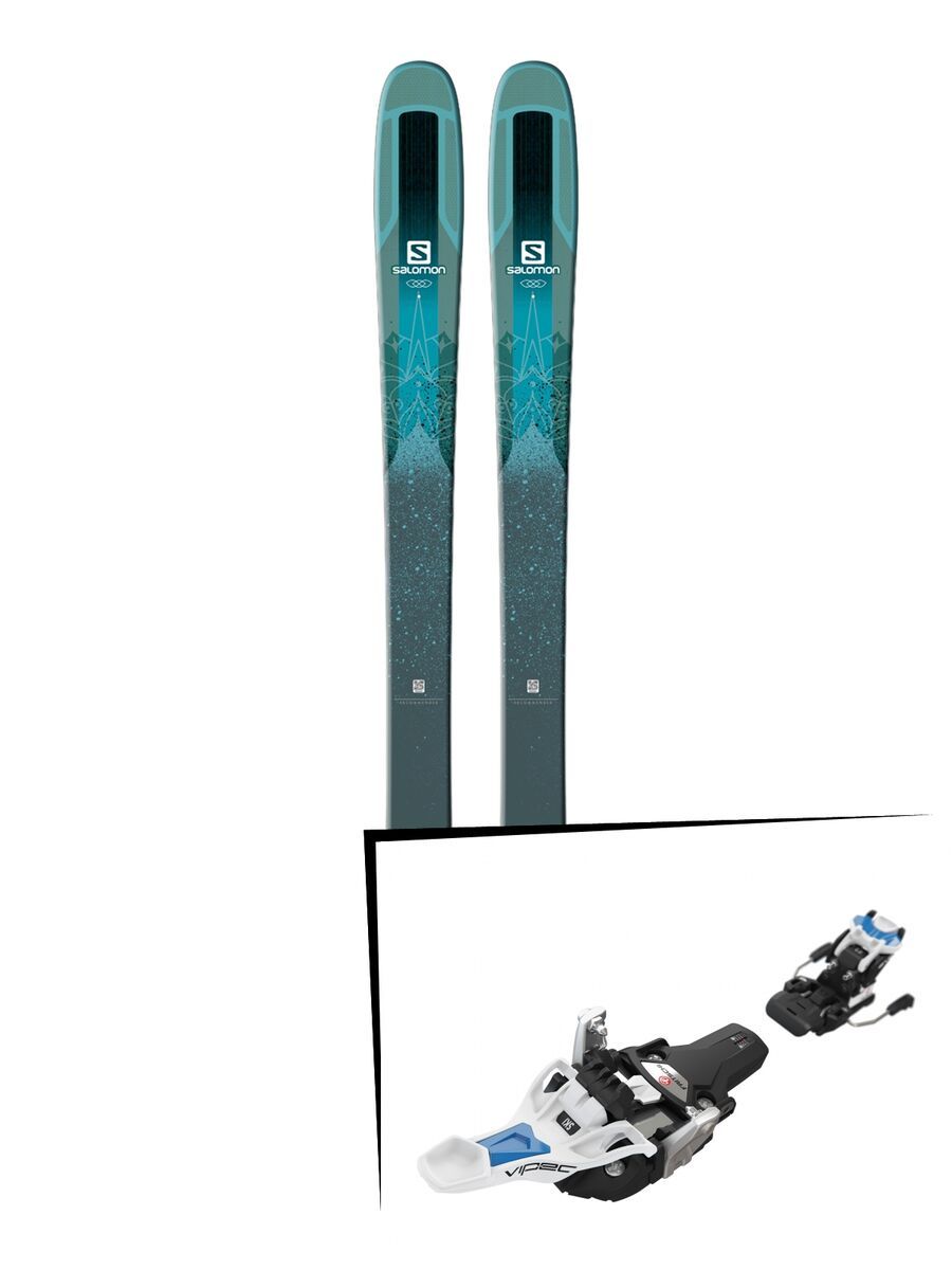 Set: Salomon QST Lumen 99 2018 + Fritschi Diamir Vipec Evo 12 - Bild 1