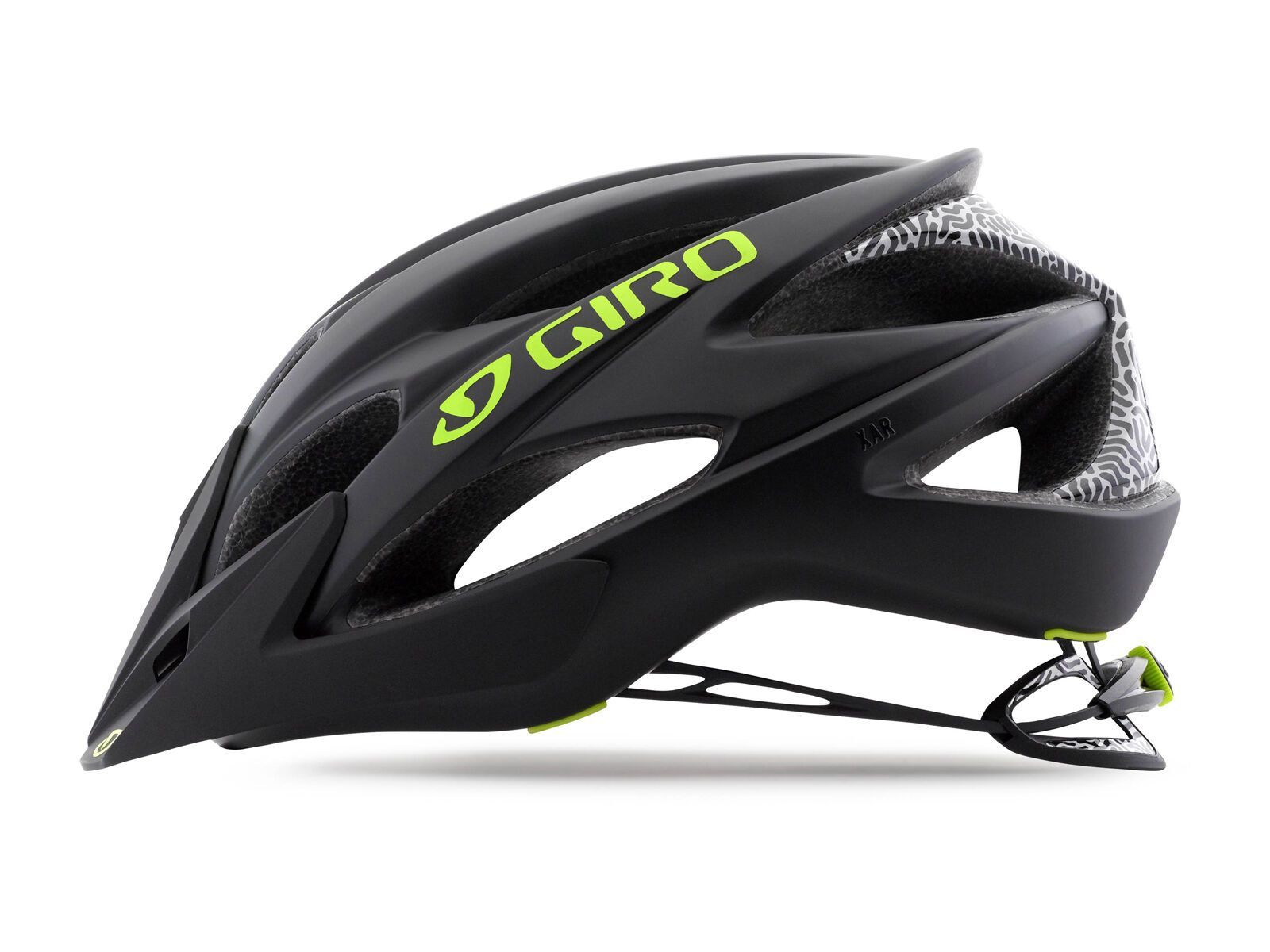 Giro Xar, matte black lime squiggle - Bild 2