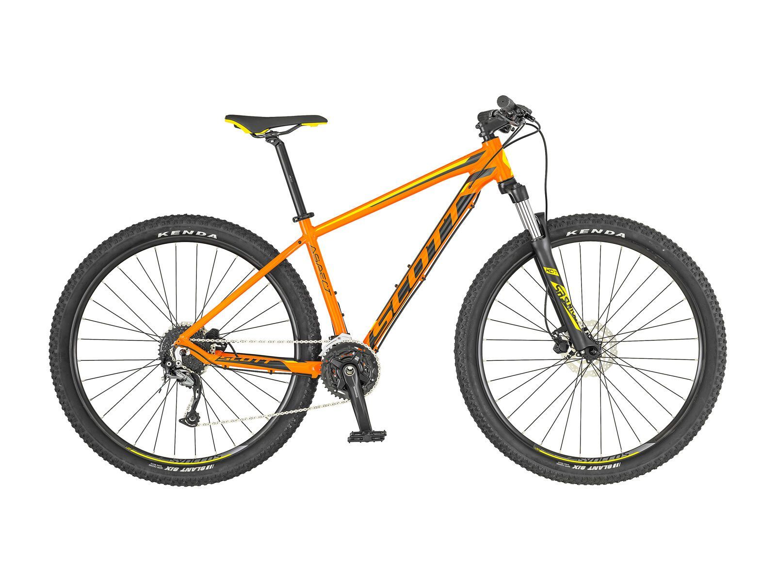 Scott Aspect 740, orange/yellow - Bild 1