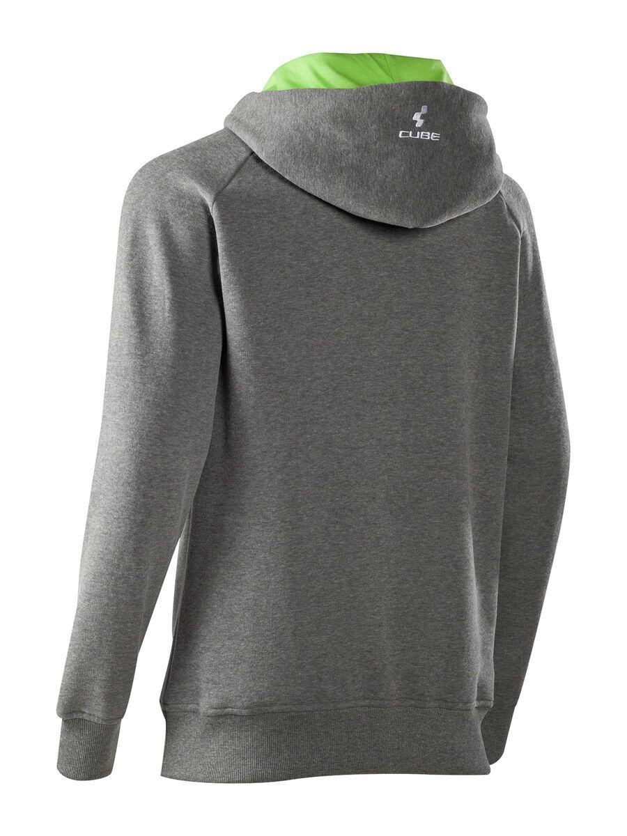Cube Hoody Cube Mirrored Letters, grey melange - Bild 2
