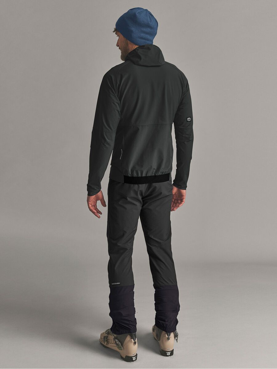 Ortovox Venet Softshell Pants M, black raven - Bild 4