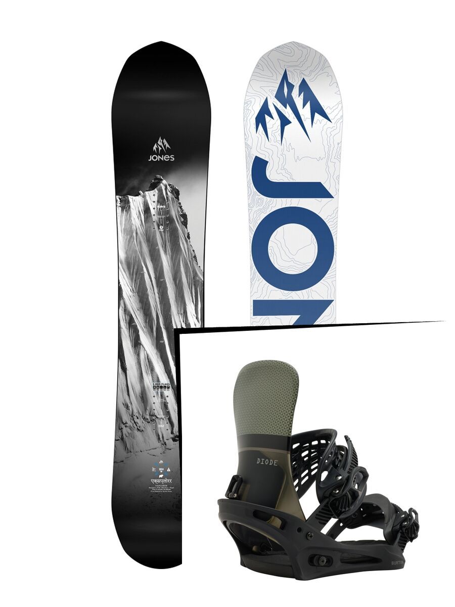 Set: Jones Explorer 2016 + Burton Diode (1464064S) - Bild 1