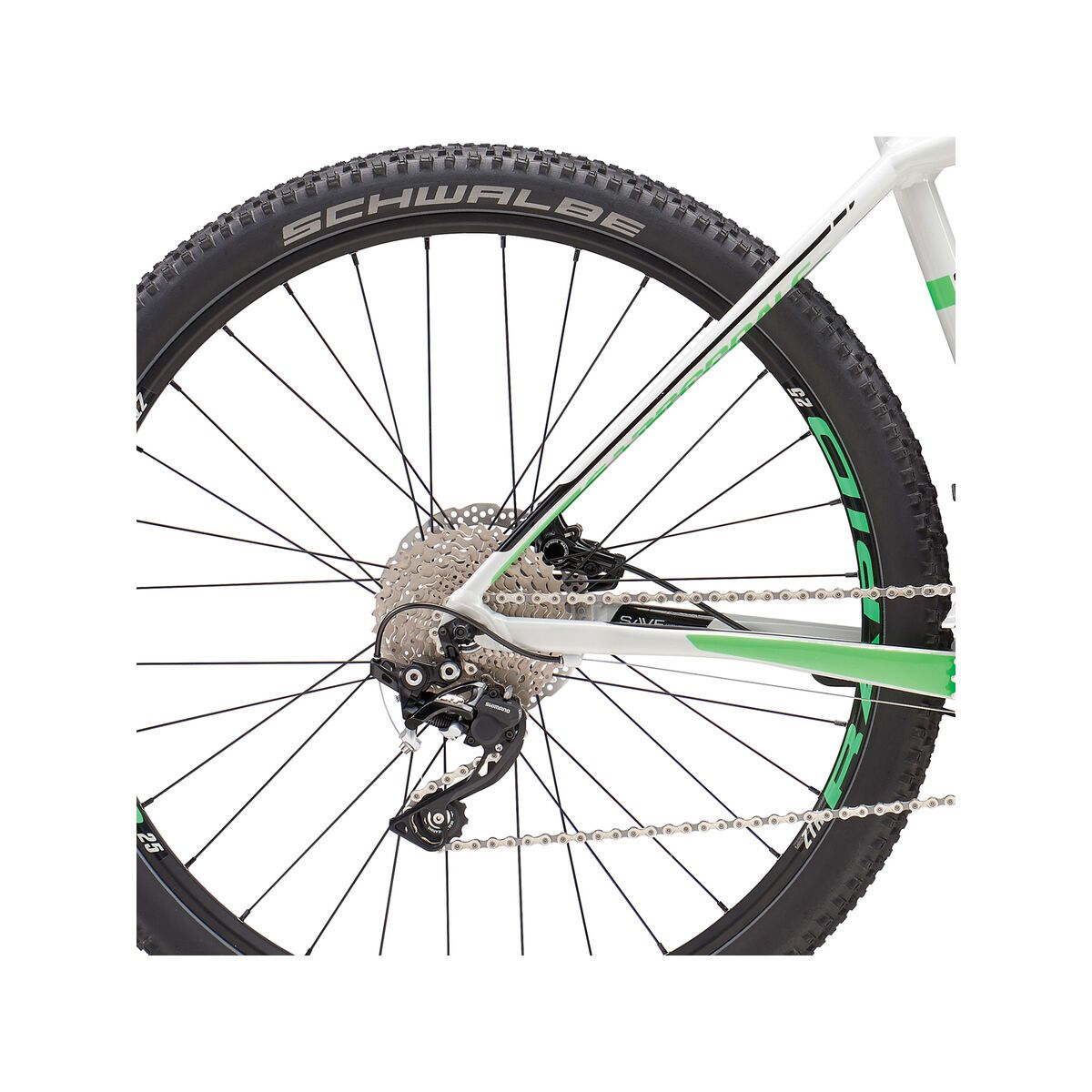 Cannondale F-SI 1 27.5, primer w/ nearly black and vizerker green, gloss - Bild 4
