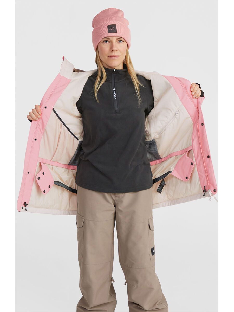 O’Neill Utility Pro Hybrid Jacket Women, genuine pink colour block - Bild 5