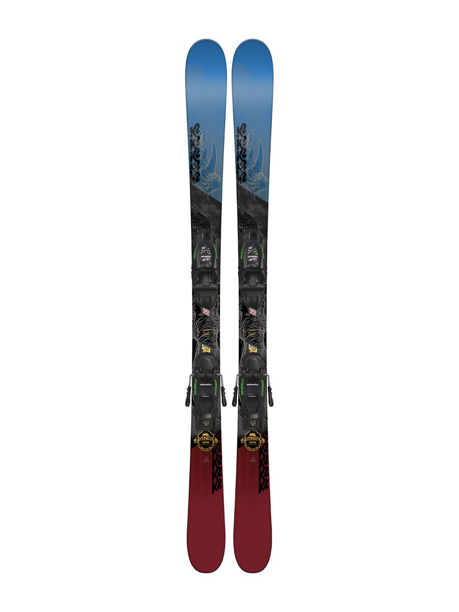 K2 SKI Set: Poacher Jr 2018 + K2 SKI FDT jr 7 (1524772) - Bild 1
