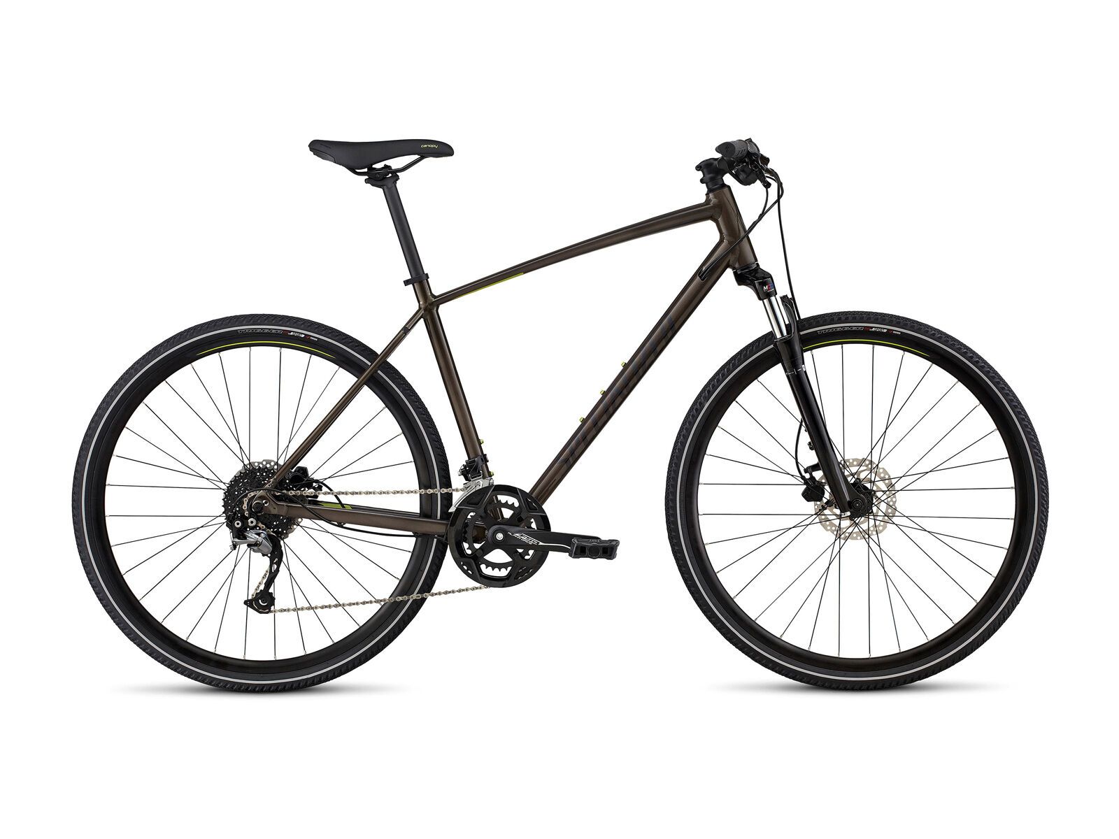 Specialized Crosstrail Sport, rainbow flake black tint/nearly black/hyper green reflective - Bild 1