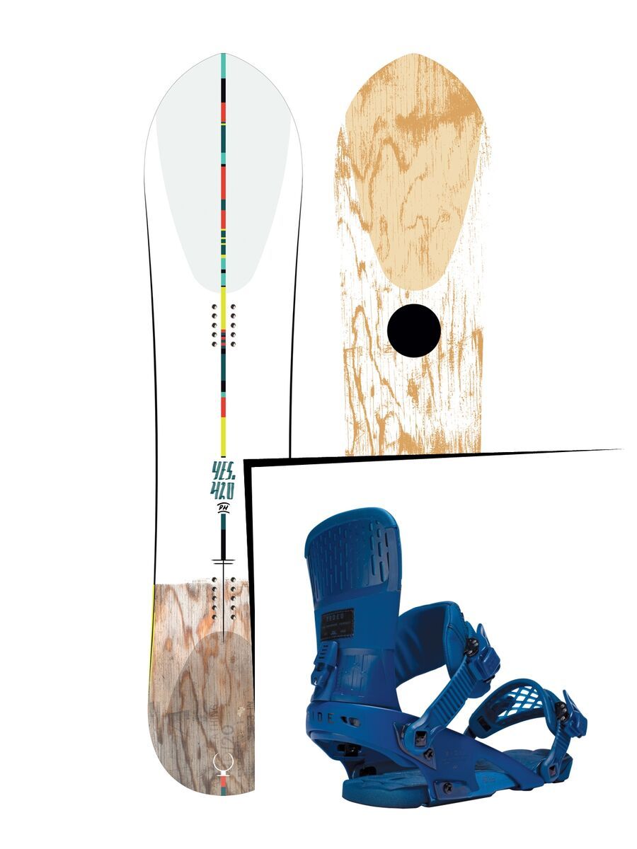 Set: Yes The 420 Powder Hull 2017 + Ride Rodeo (1487158S) - Bild 1