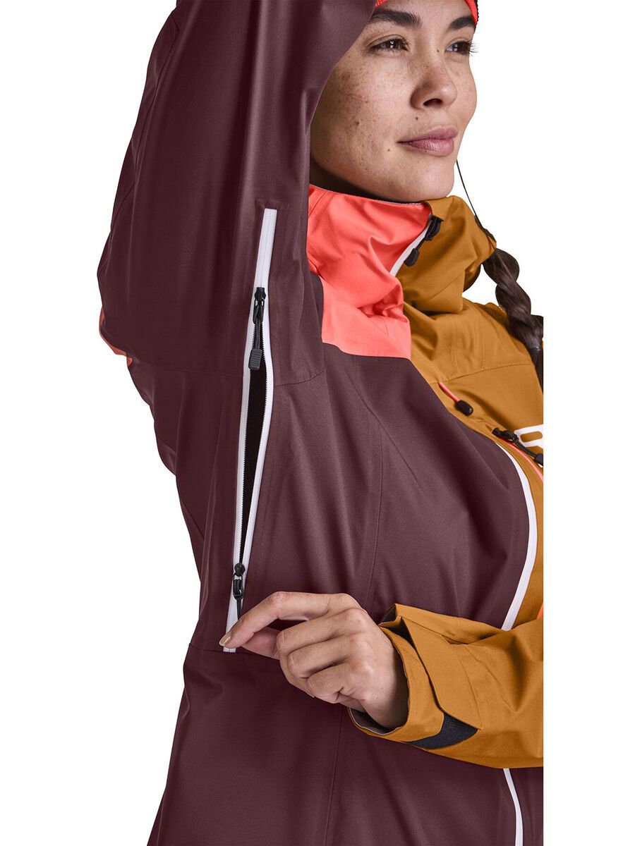 Ortovox 3L Ortler Jacket W, lush lavender - Bild 3