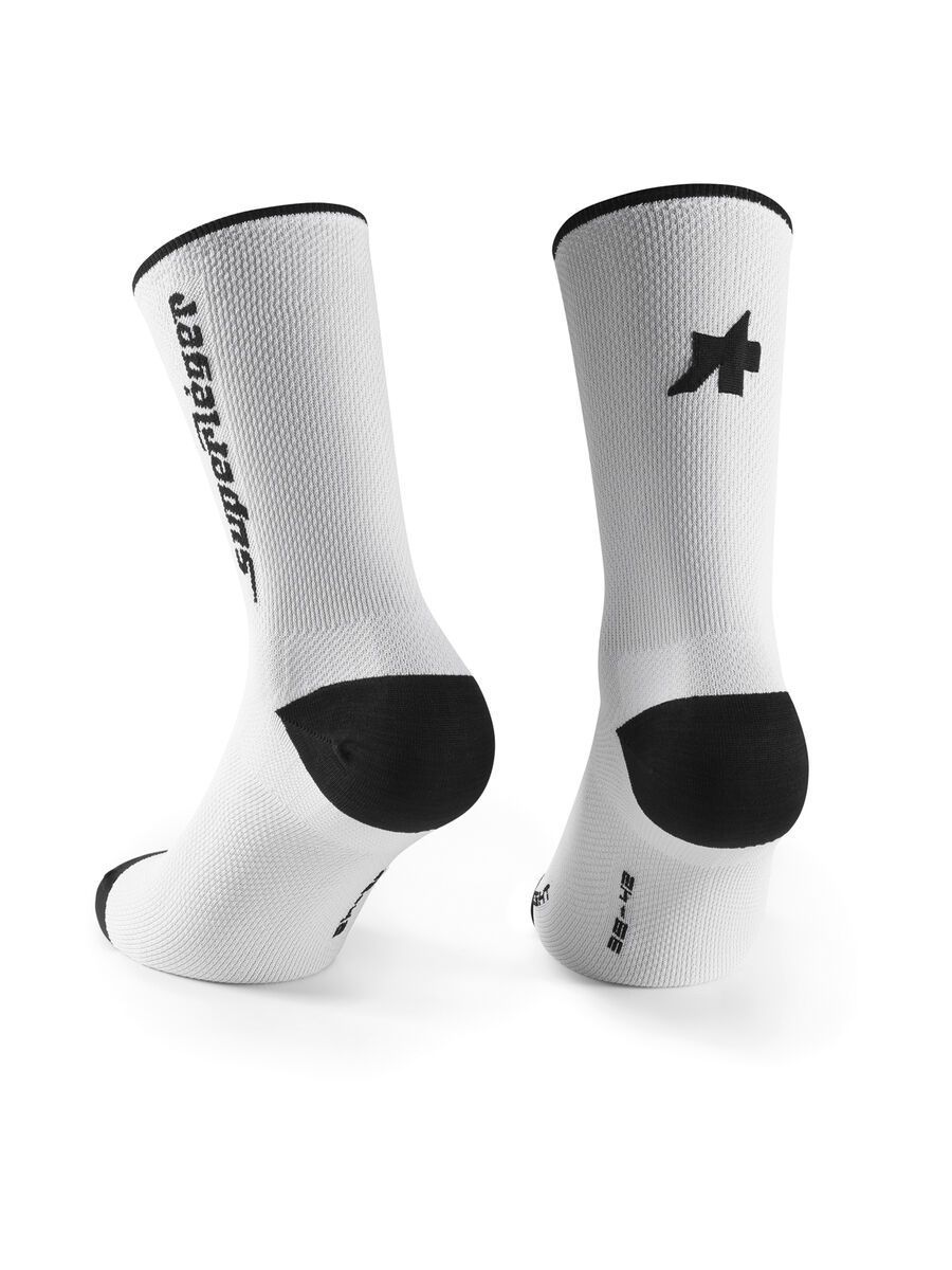 Assos RS Socks Superleger, holy white - Bild 2