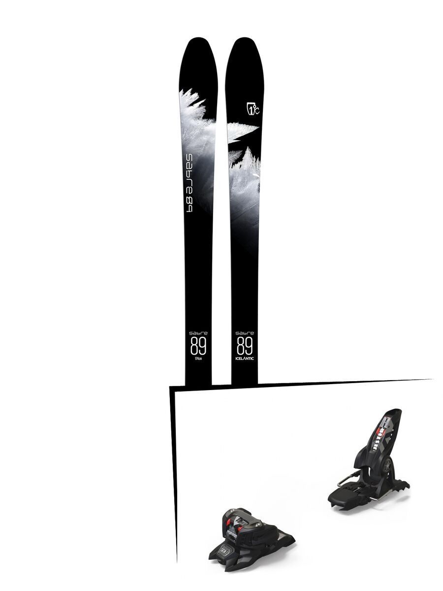 Set: Icelantic Sabre 89 2018 + Marker Jester 16 ID black - Bild 1