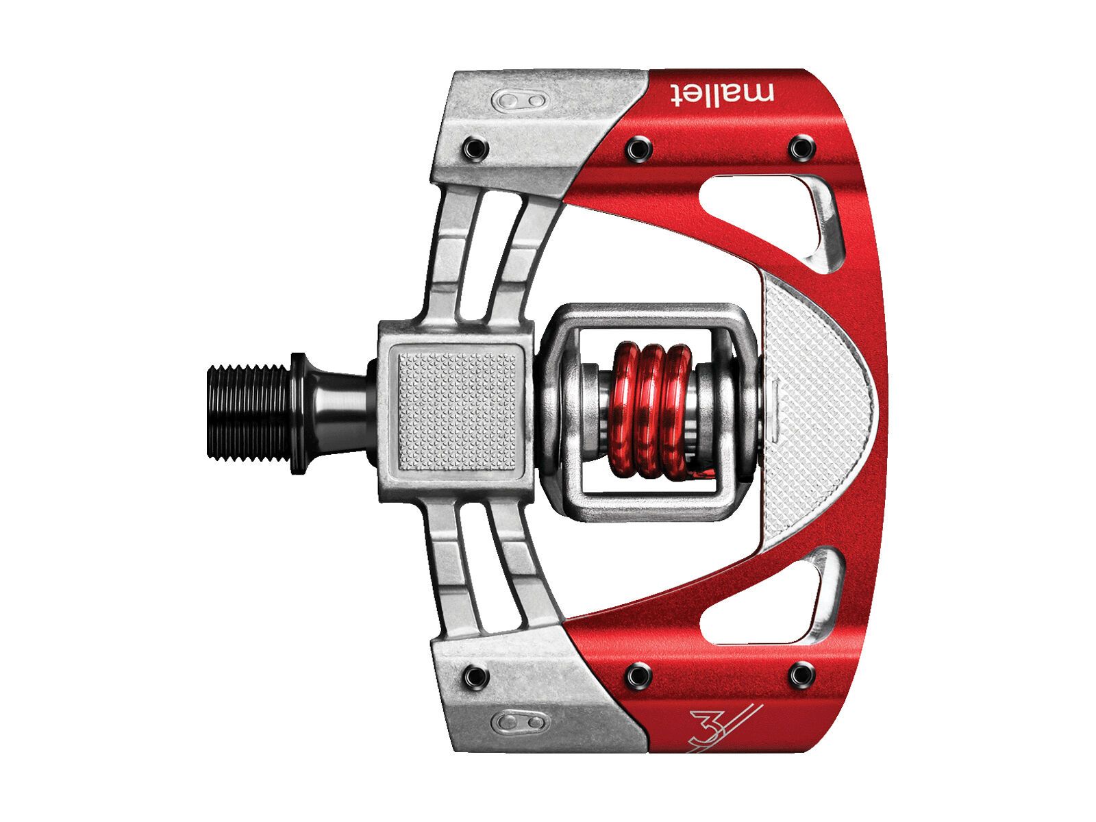 Crankbrothers Mallet 3, raw/red - Bild 1