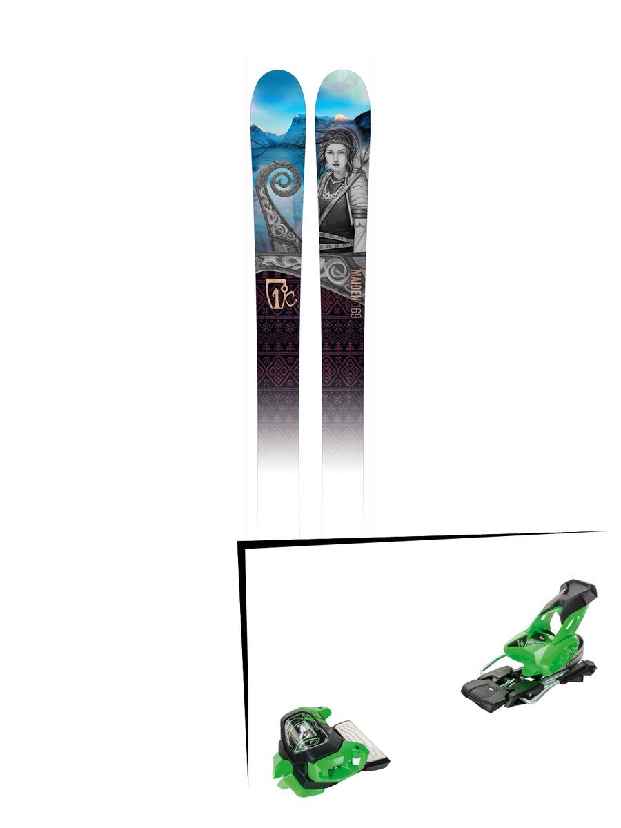 Set: Icelantic Maiden 2016 + Tyrolia Attack² 16 GW (2020404) - Bild 1