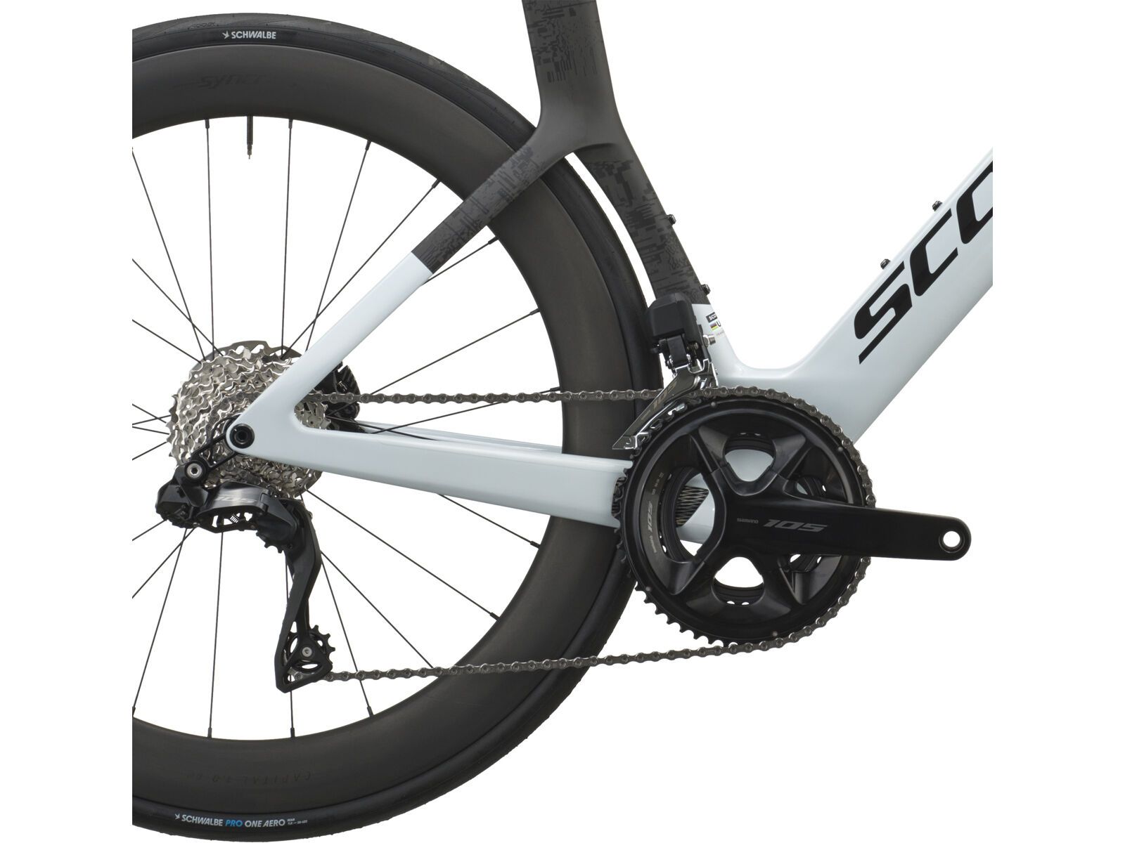 Scott Foil RC 20, cumulus white/carbon black - Bild 4