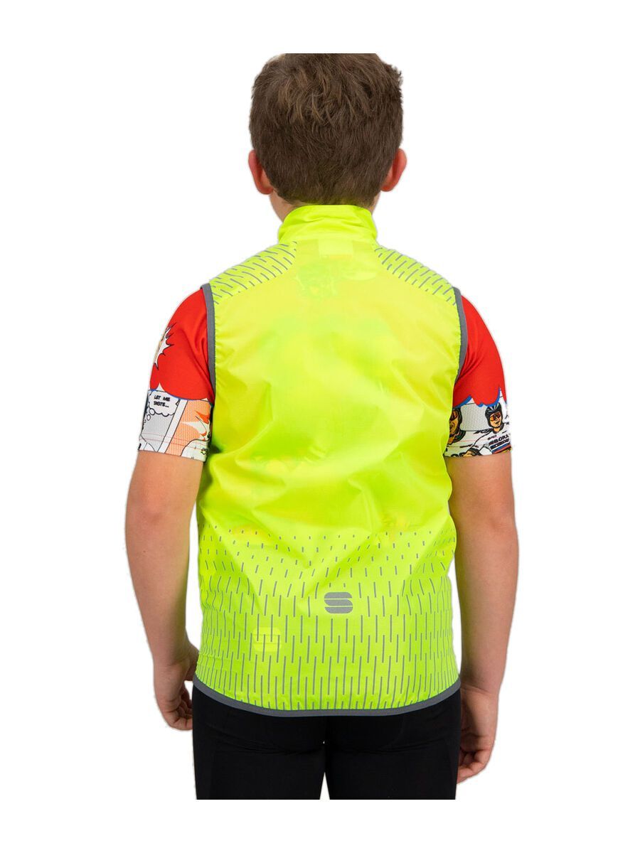 Sportful Kid Reflex Vest, yellow fluo - Bild 2