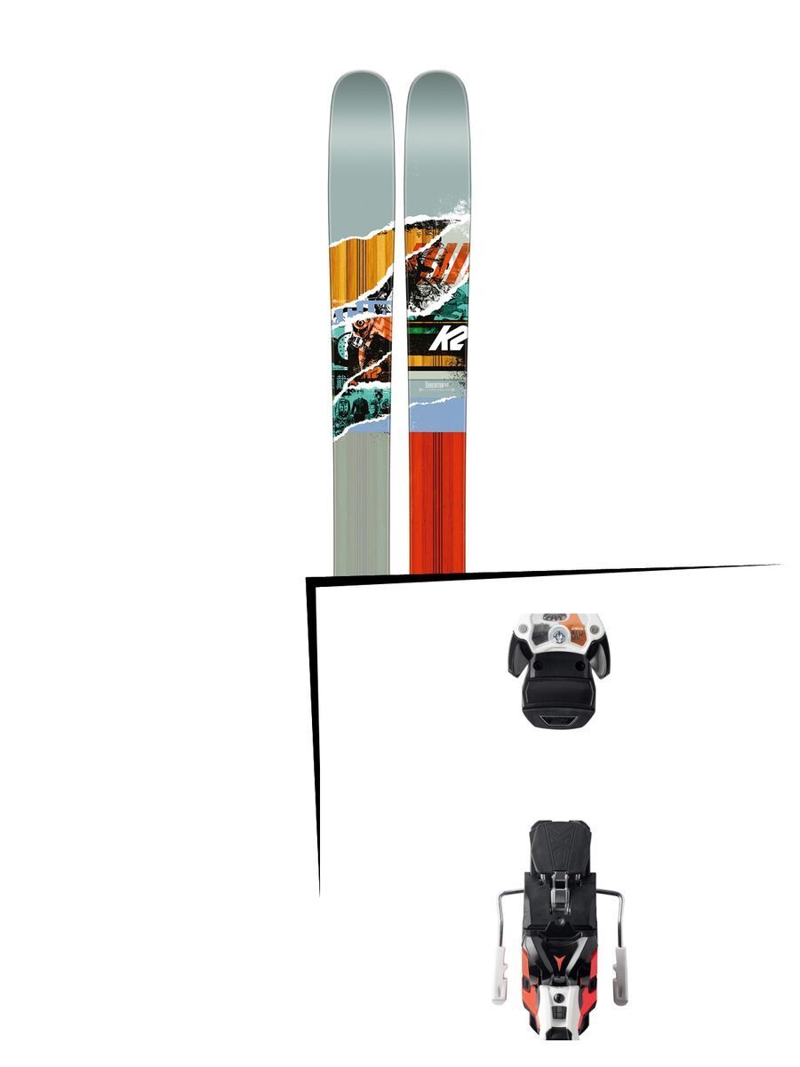 Set: K2 SKI Shreditor 112 2016 + Atomic Warden MNC 13 (1681273) - Bild 1