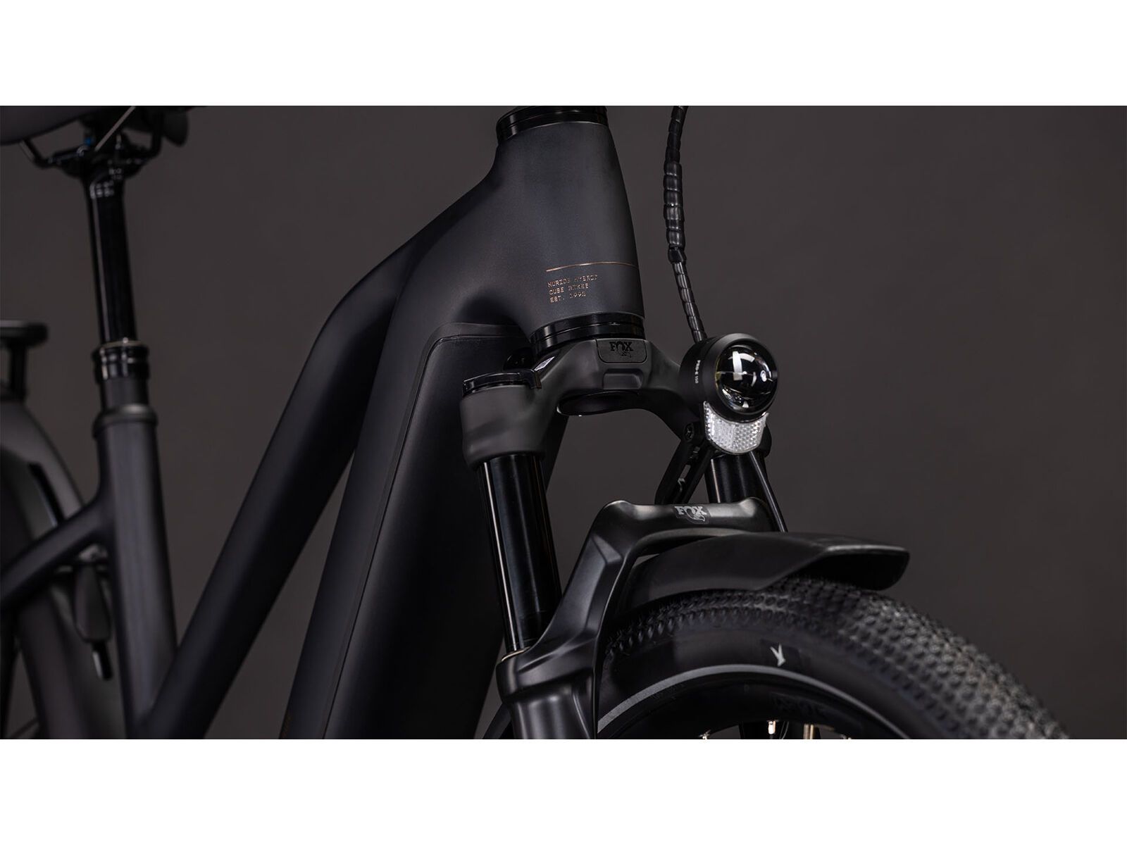 Cube Nuride Hybrid SLX 800 Trapeze, black´n´gold - Bild 6
