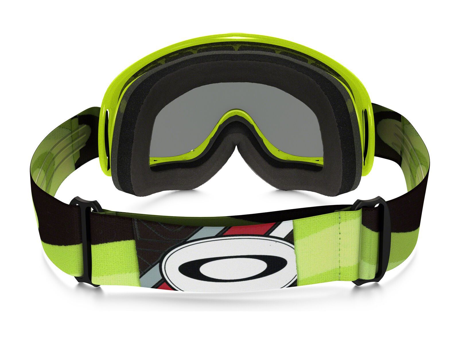 Oakley O Frame MX, heritage racer green/yellow/Lens: dark grey - Bild 3