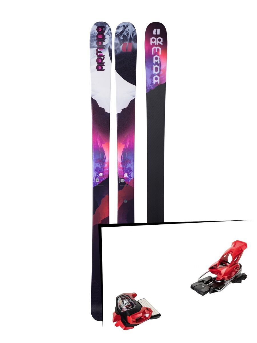 Set: Armada Victa 97 Ti 2018 + Tyrolia Attack² 18 X GW red - Bild 1