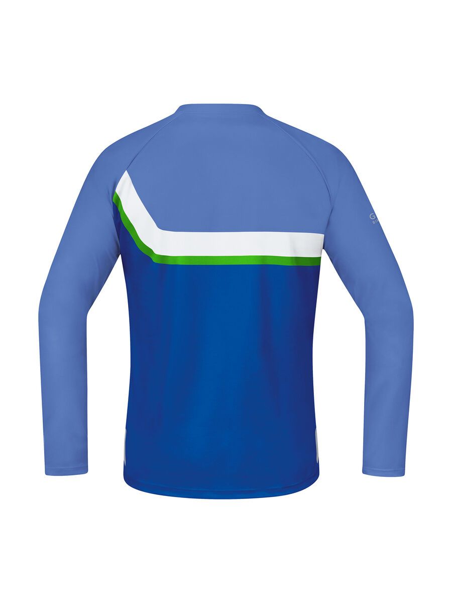 Gore Bike Wear Power Trail Jersey Lang, blizzard blue brilliant blue - Bild 2
