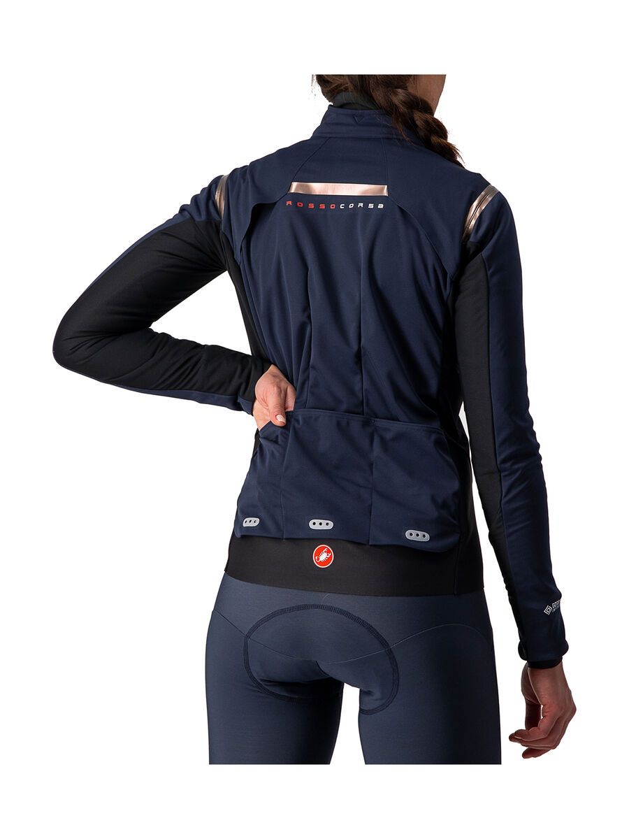 Castelli Alpha RoS 2 W Jacket, savile blue/bronze - Bild 5