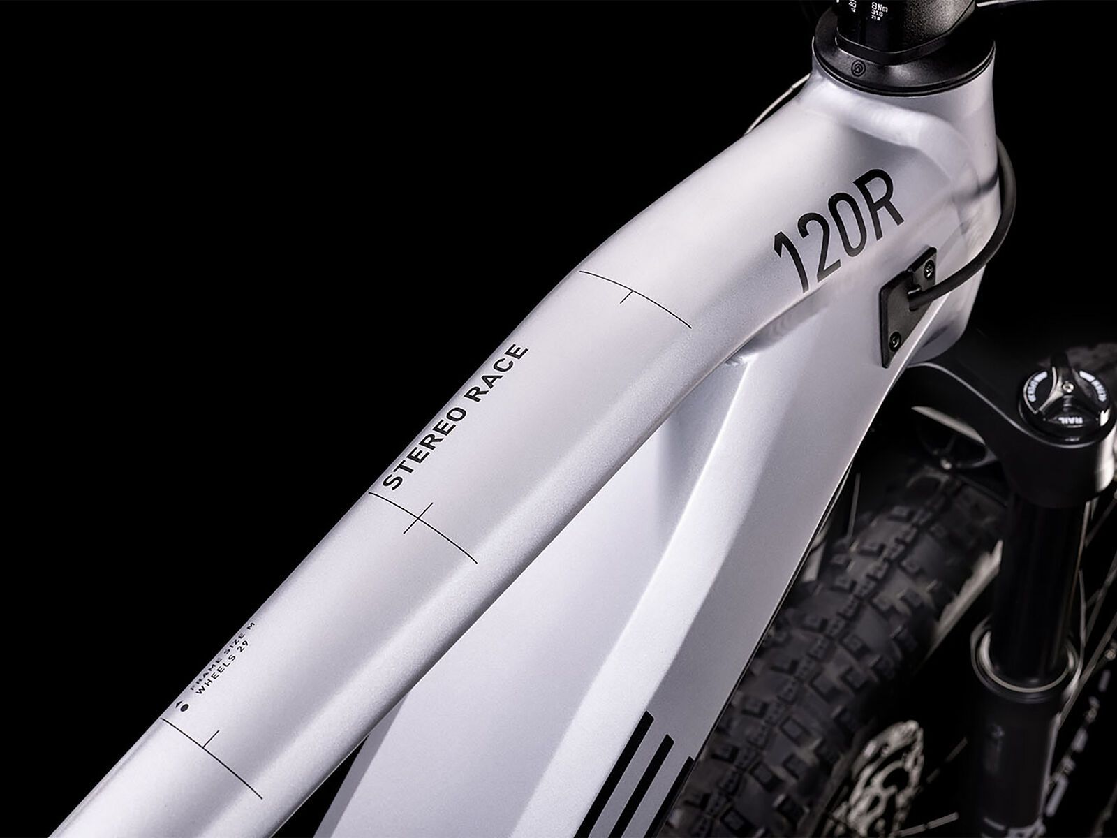 Cube Stereo Hybrid 120 Race 625 27.5, polarsilver´n´black - Bild 2