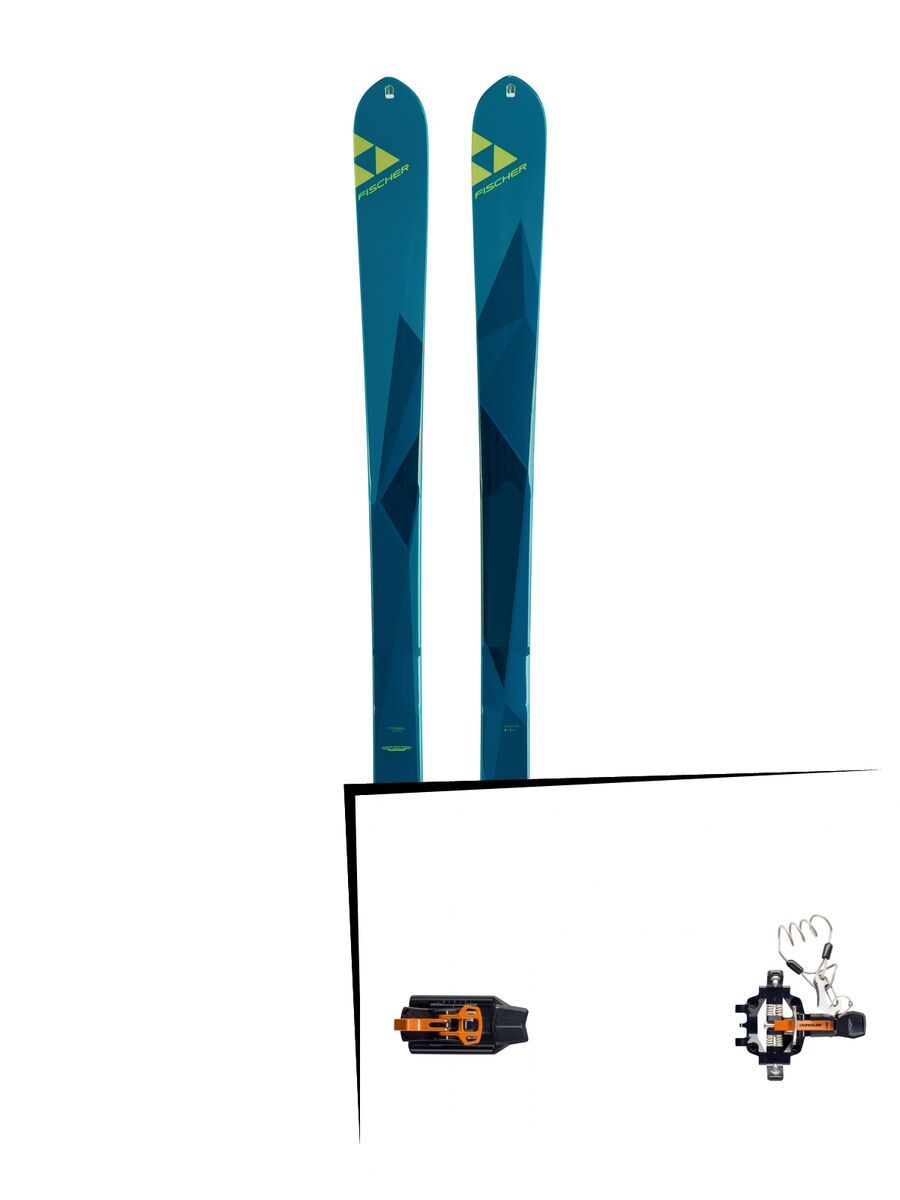 Set: Fischer Alproute 82 2018 + Atomic Backland Tour black/orange - Bild 1