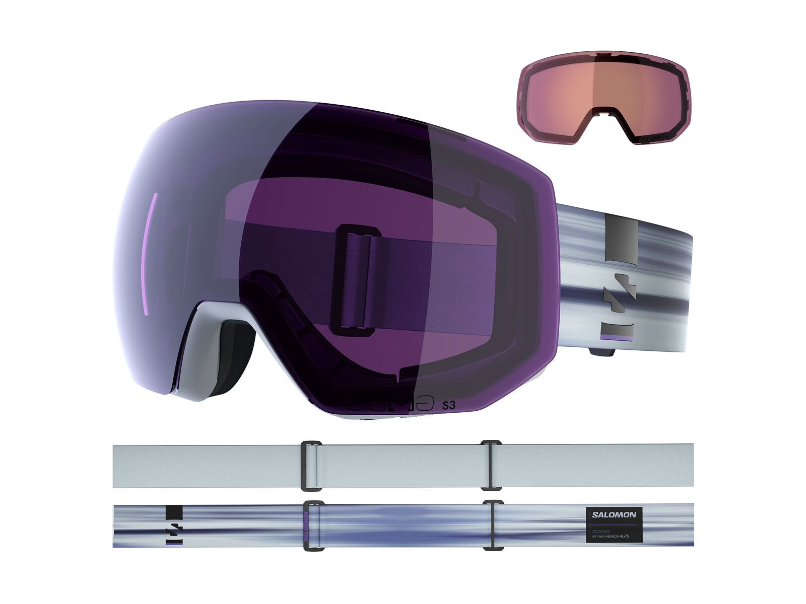 Salomon Radium Pro + WS, Sigma Sky Blue / ice flow - Bild 5