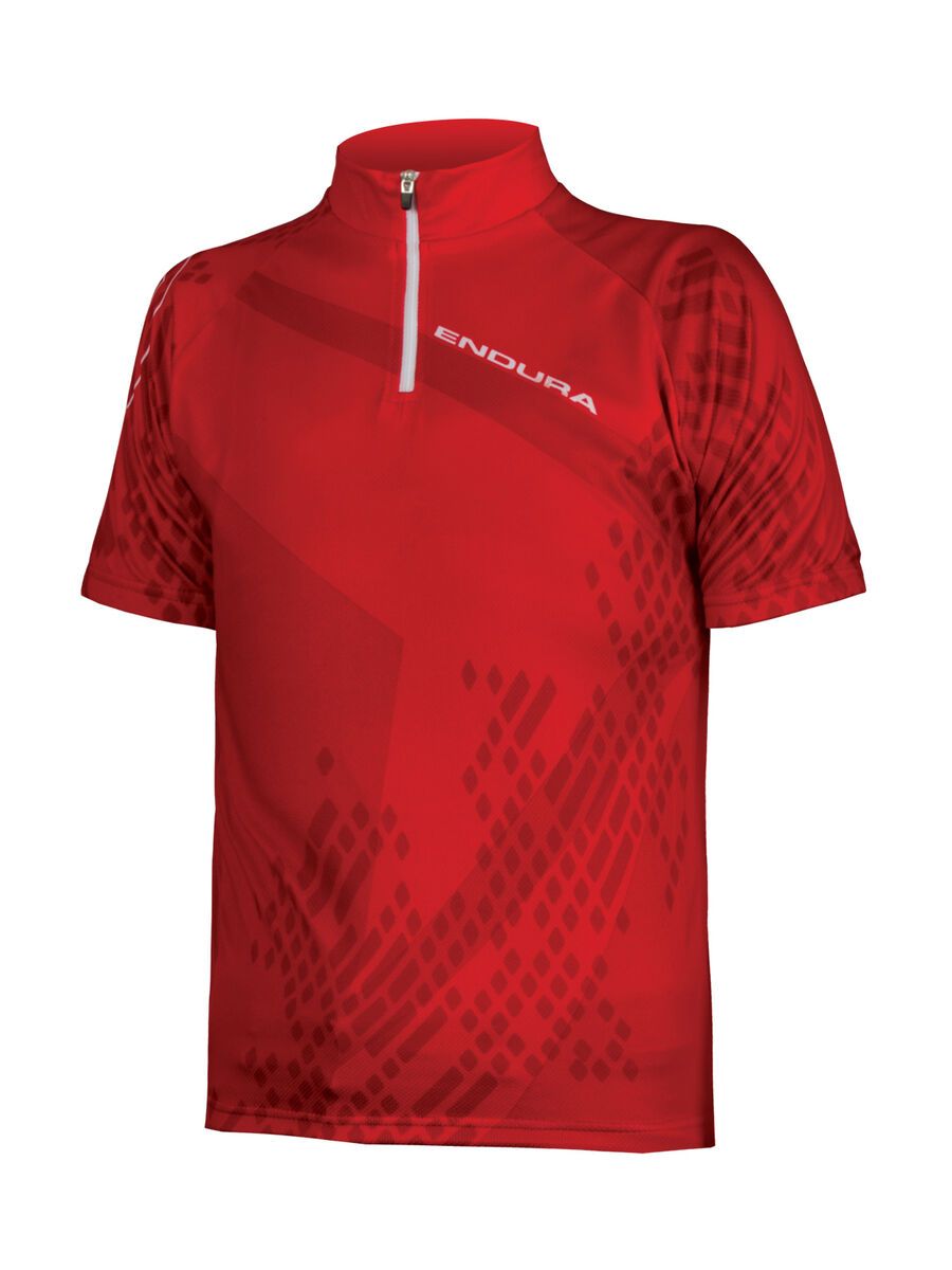 Endura Kids Ray S/S Jersey, rot - Bild 1