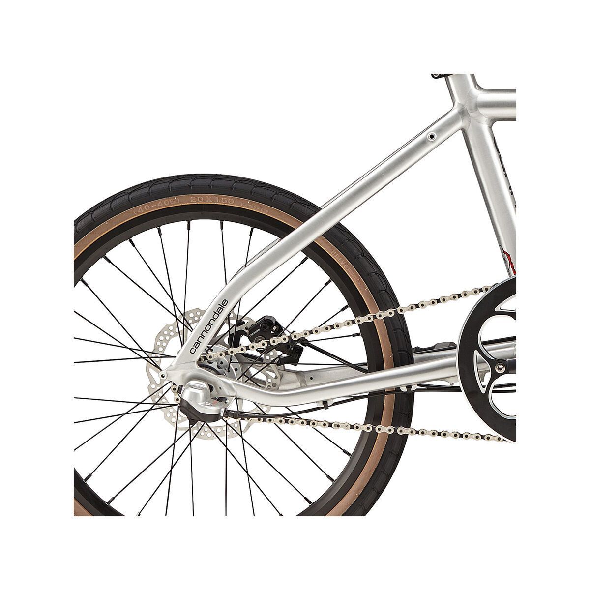 Cannondale Hooligan 1, raw w/ acid red and nearly black, gloss - RAW - Bild 4