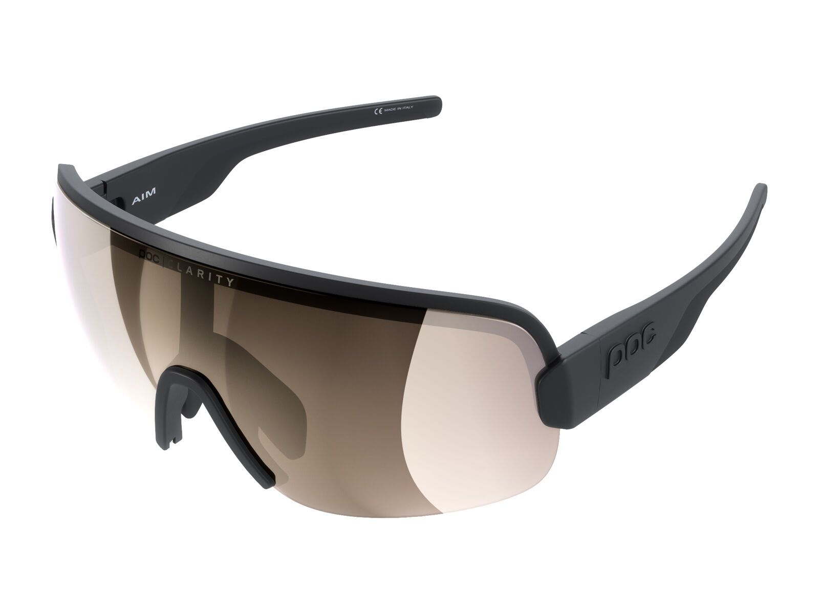 POC Aim, Clarity Trail/Partly Sunny Light Silver, uranium black - Bild 1