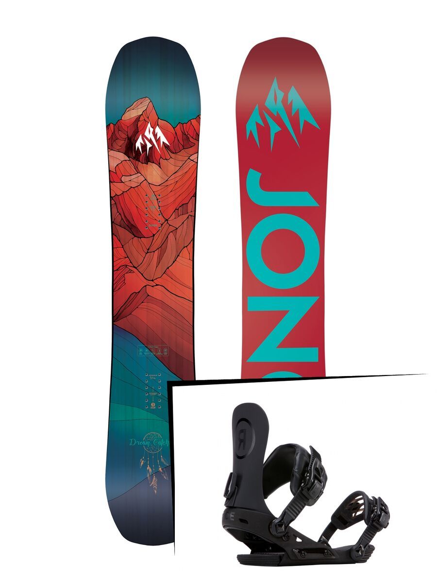 Set: Jones Dream Catcher 2019 + Ride DVA black - Bild 1