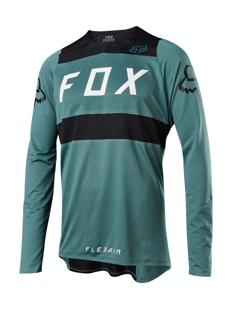 Fox Flexair LS Jersey, green/black - Bild 1