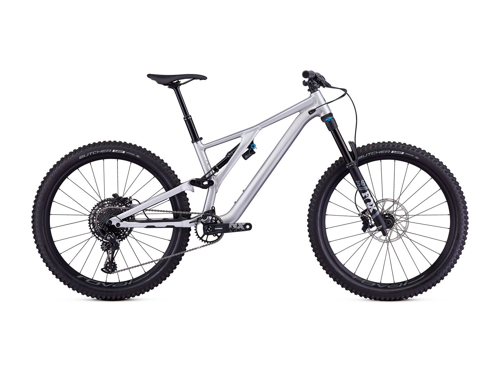 Specialized Stumpjumper Evo Comp Alloy 27.5, satin brushed/black - Bild 1