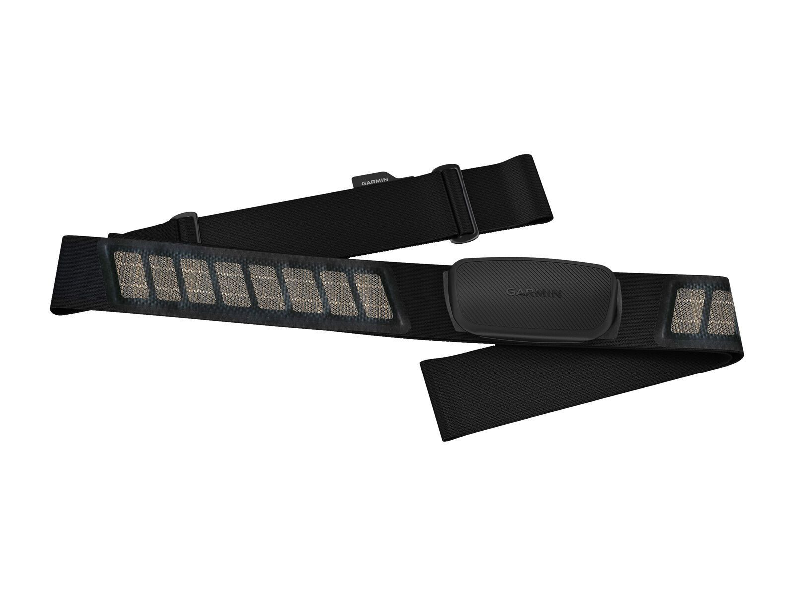 Garmin HRM-Dual Herzfrequenz-Brustgurt, schwarz/grau - Bild 1