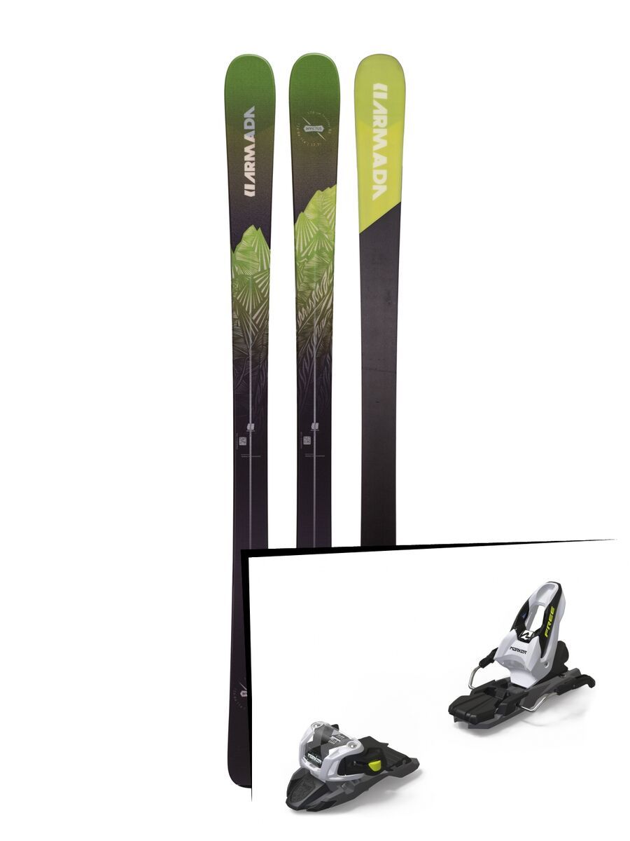 Set: Armada Invictus 85 2019 + Marker Free Ten black/white - Bild 1