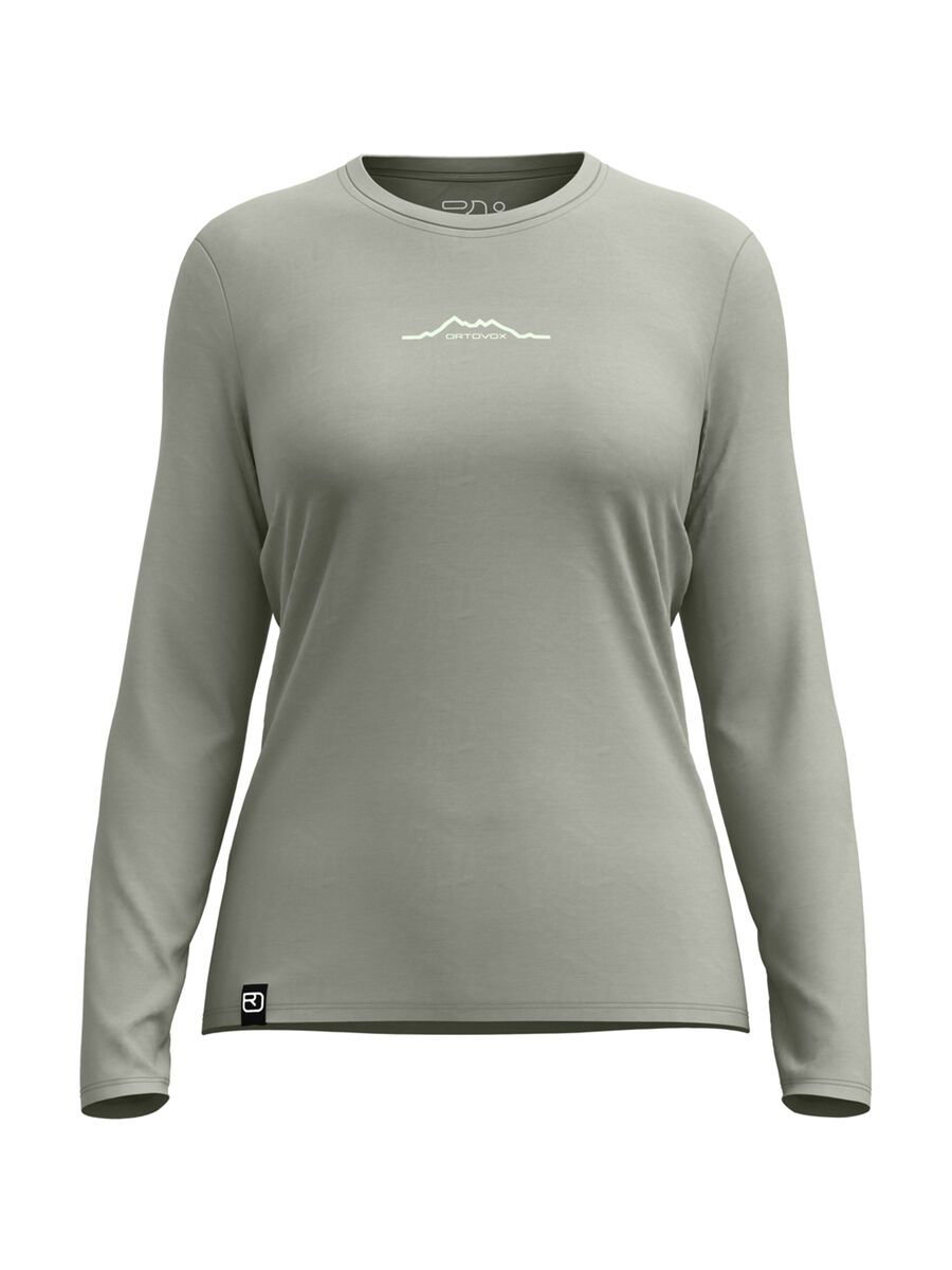 Ortovox 150 Merino Cool Mountain LS W, green sage - Bild 1