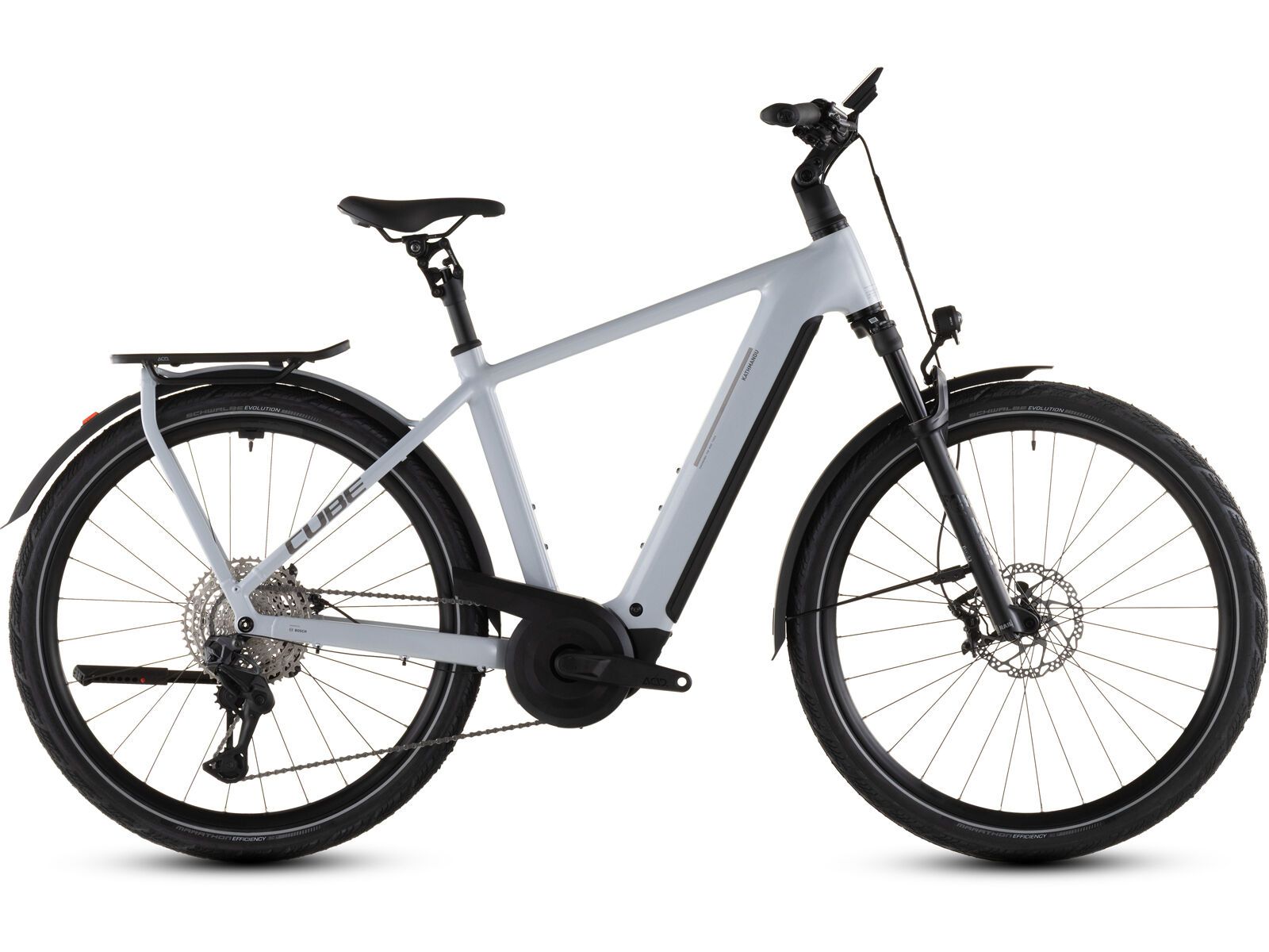 Cube Kathmandu Hybrid SLX 800, foggrey´n´grey - Bild 1