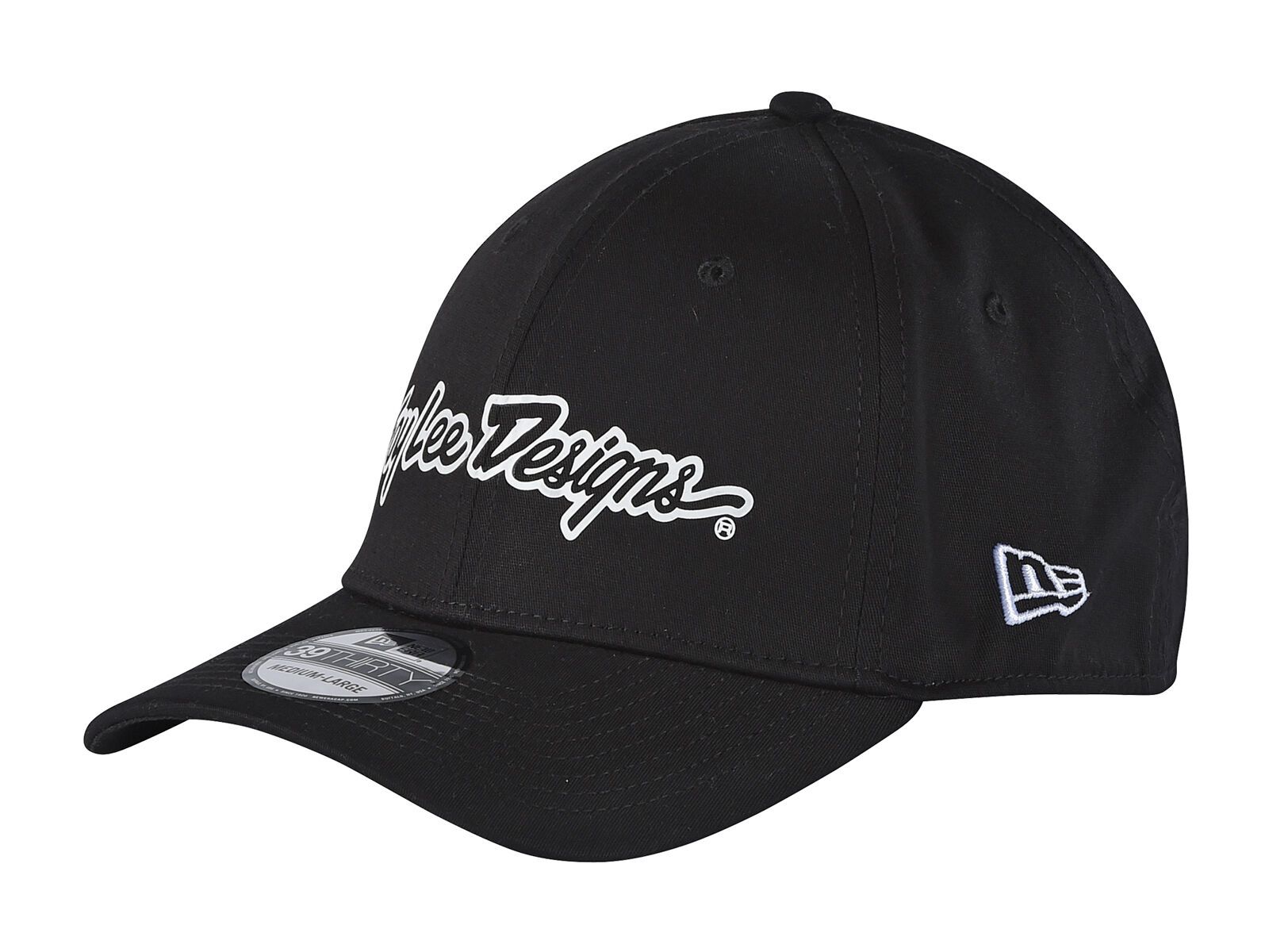 TroyLee Designs Brand 2.0 New Era Hat, black/white | Bild 1