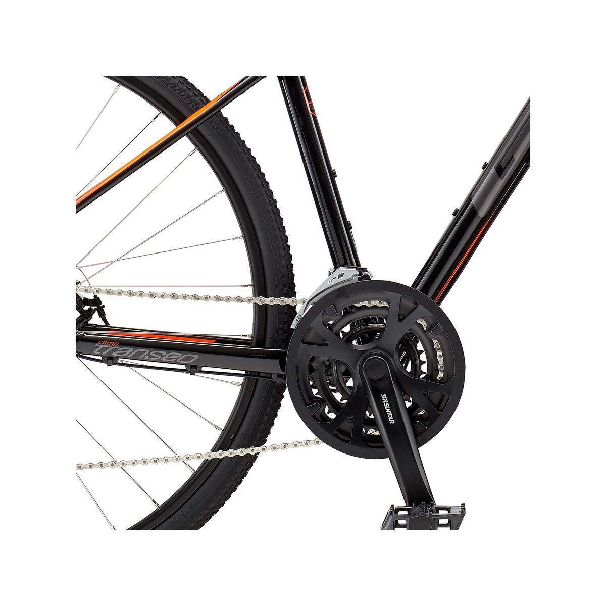 GT Transeo Comp, gloss black w/ neon orange & gun - Bild 4