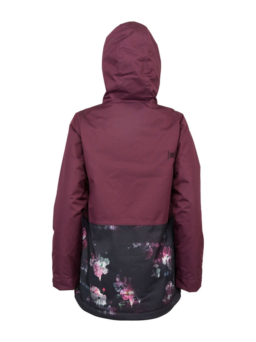 Nitro L1 Yoko Jacket, port/rose print - Bild 2